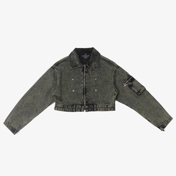 HF JEAN FEMALE JACKET GREEN